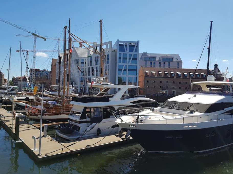 Apart 86A Angielska Grobla 5 -Gdansk Srodmiescie Exteriör bild
